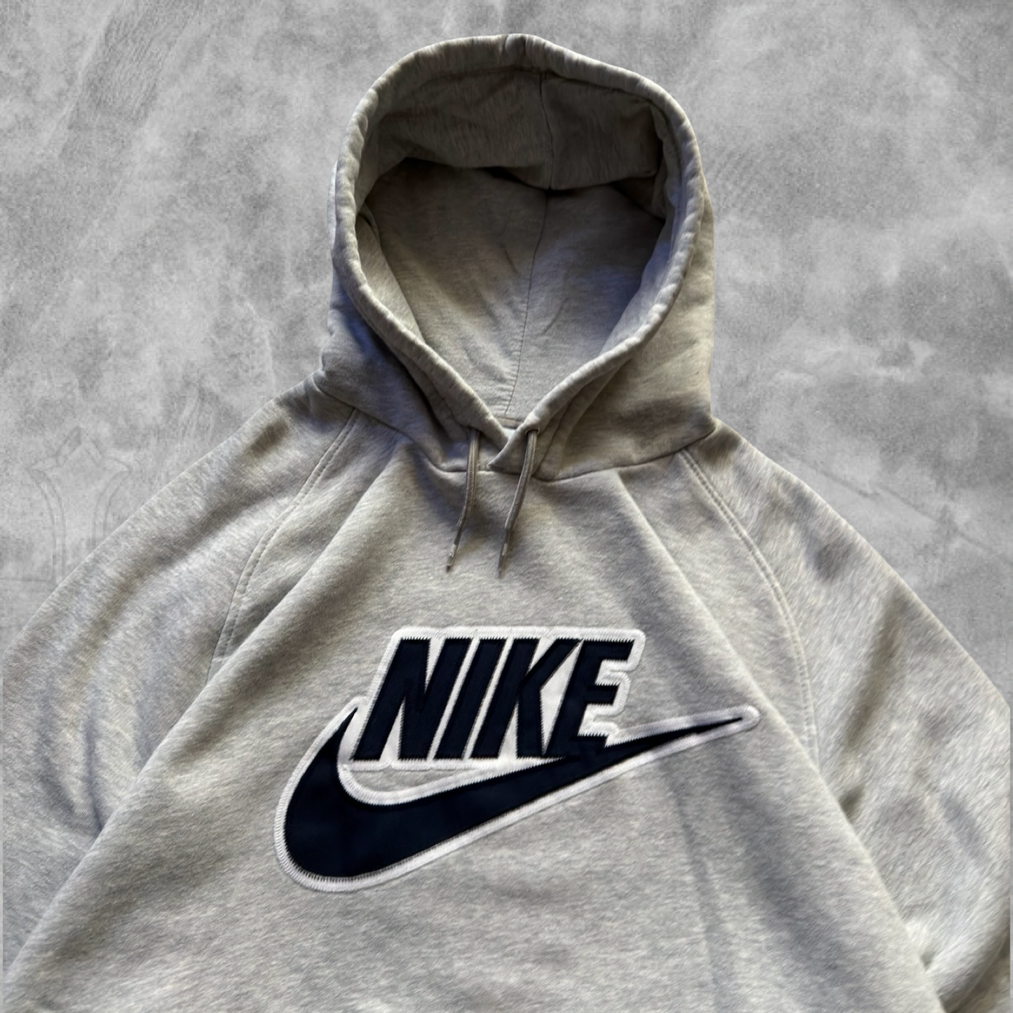 Gray Nike Hoodie 2000s (XL)