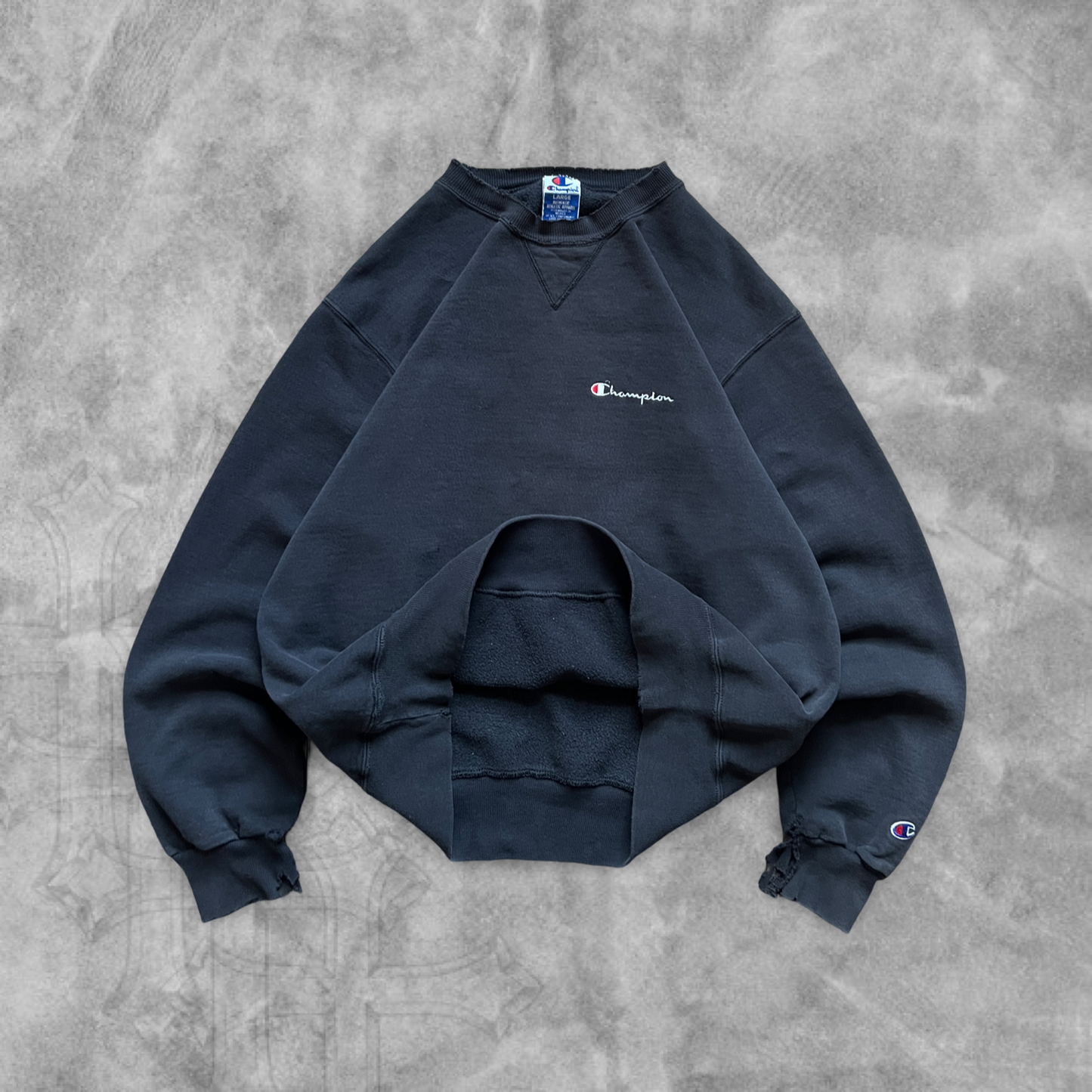Black Champion Sweatshirt 1990s  (L)