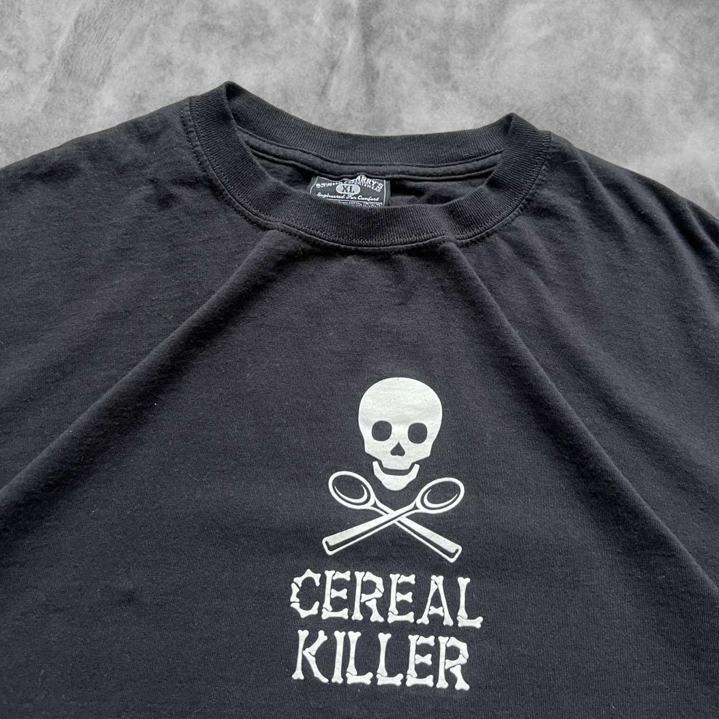 Black “Cereal Killer” Shirt 1990s (L)
