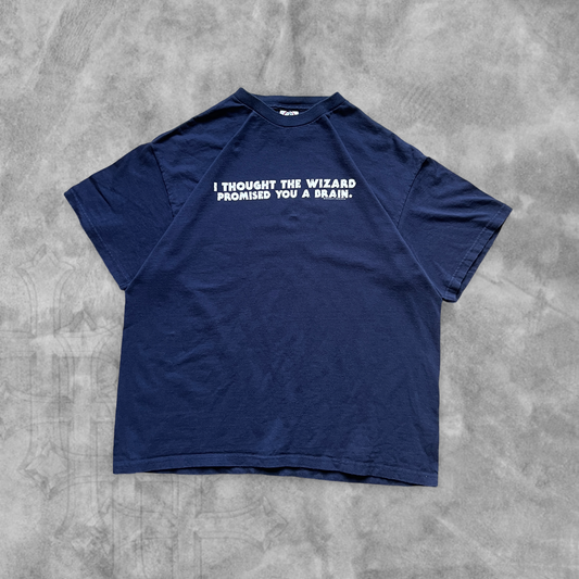 Navy Blue “Promised You A Brain” Shirt 2005 (L)