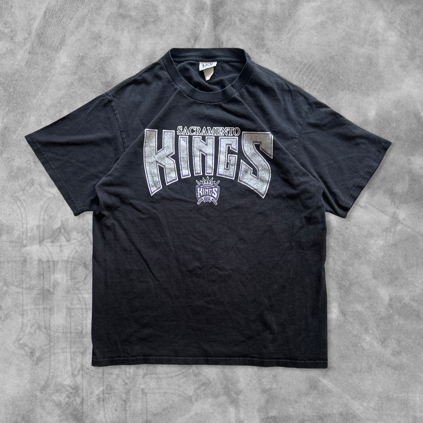 Faded Black Sacramento Kings Shirt 2001 (L)