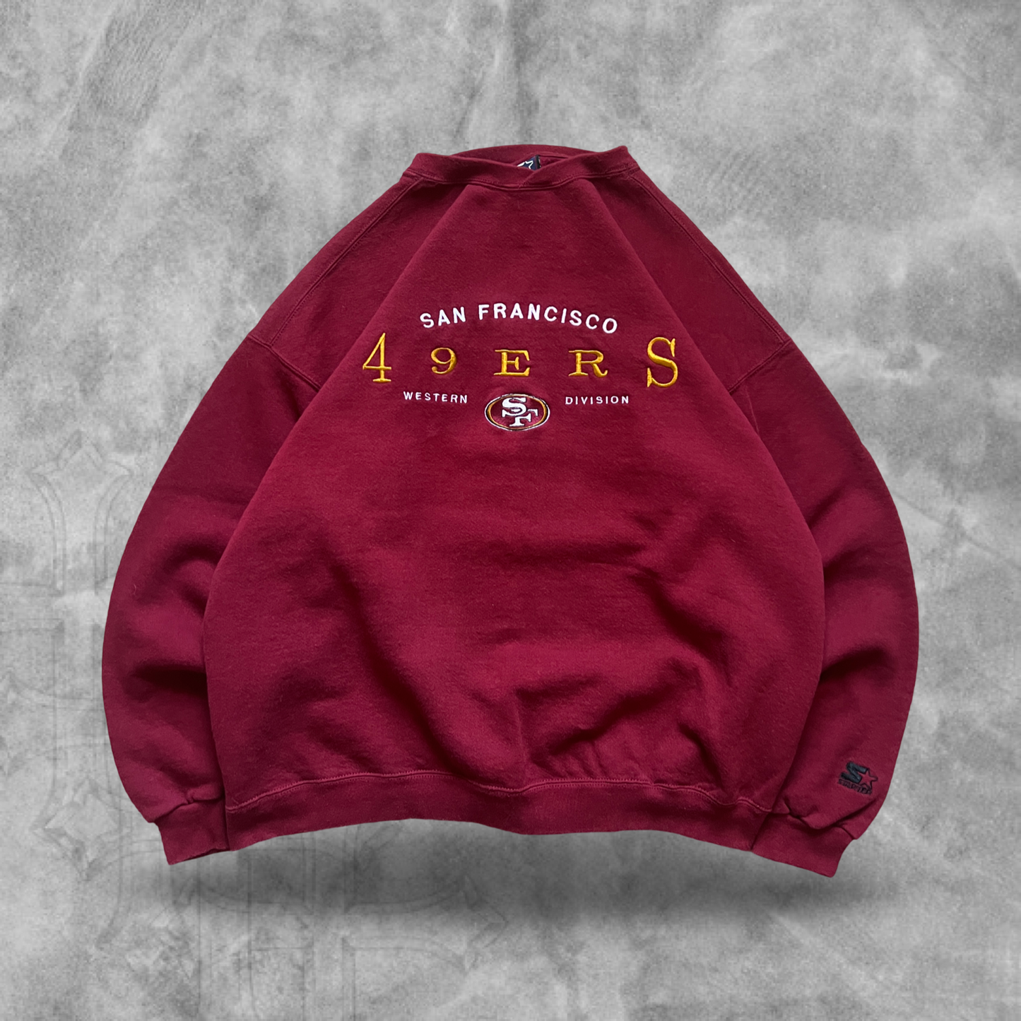 Maroon San Francisco 49ers Sweatshirt 1990s (L)