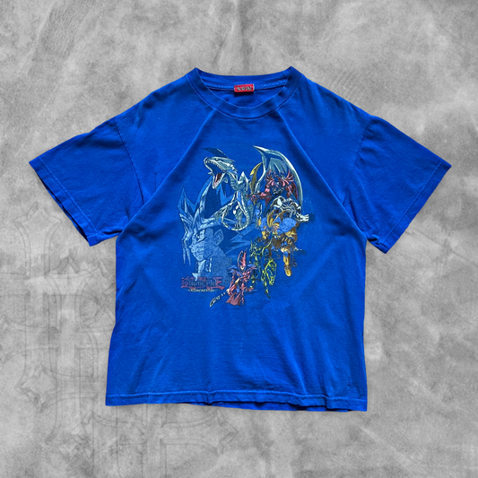 Blue Yu-Gi-Uh King Of Games Shirt 1998 (M)