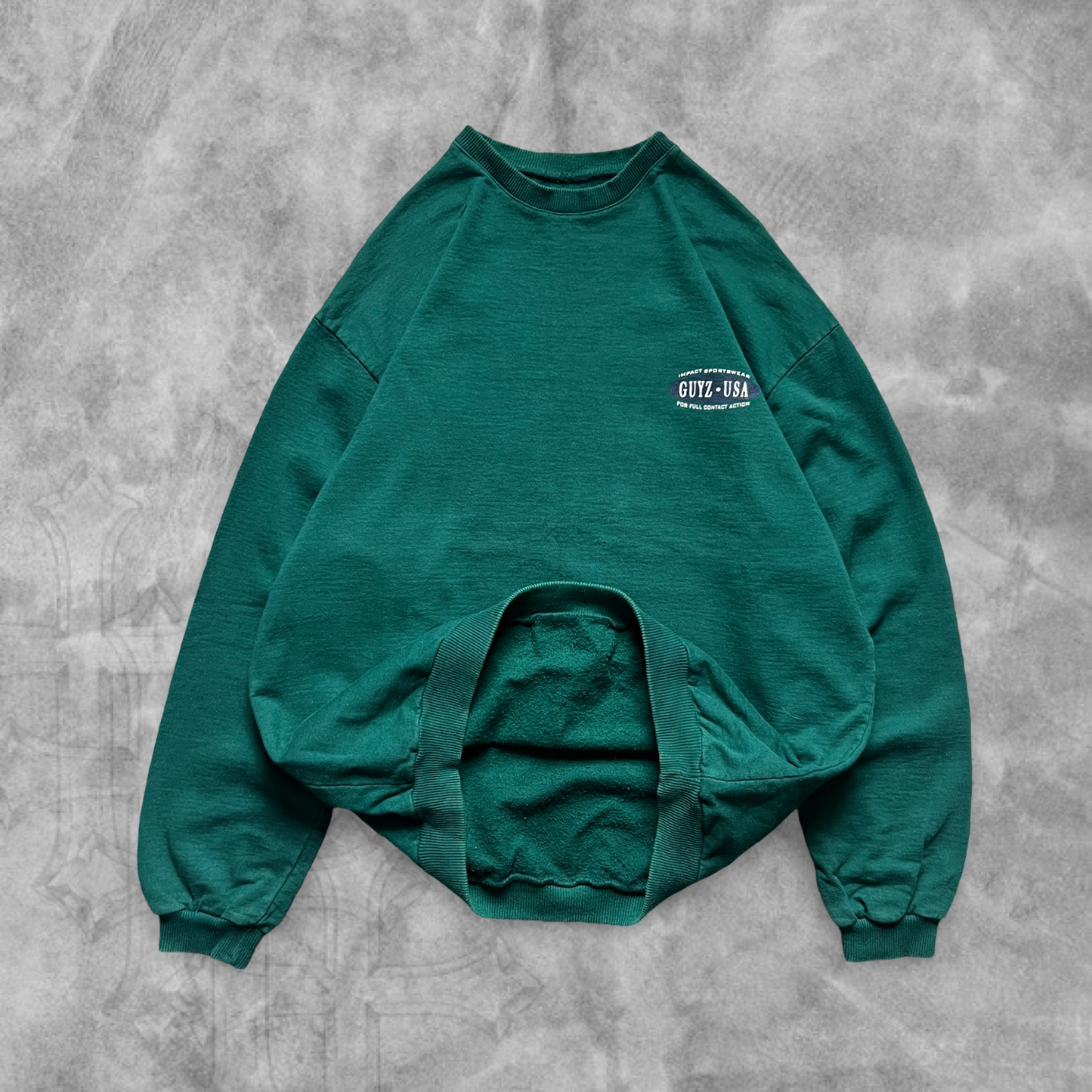Forrest Green Guyz USA Sweatshirt 1990s (XL)