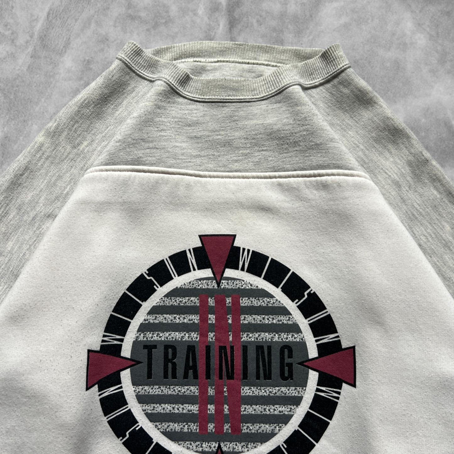 White Wilson Training Sweatshirt 1990s (L)