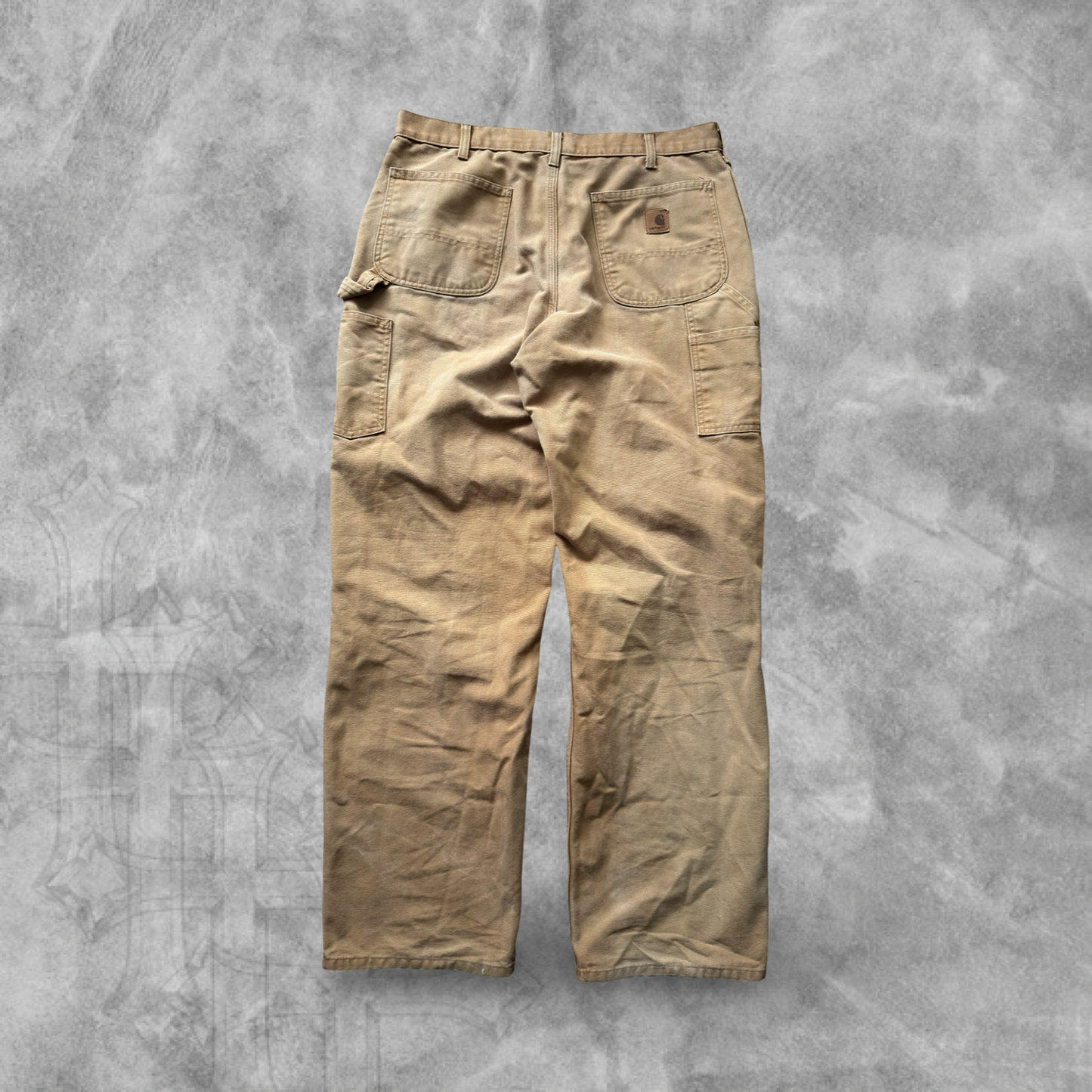 Tan Carhartt Carpenter Pants 1990s (36x34)