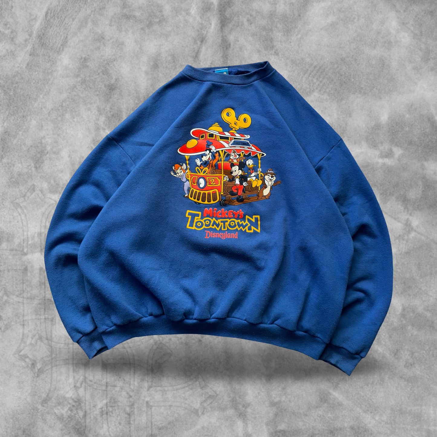 Blue Mickey’s ToonTown Sweatshirt 1990s (XL)