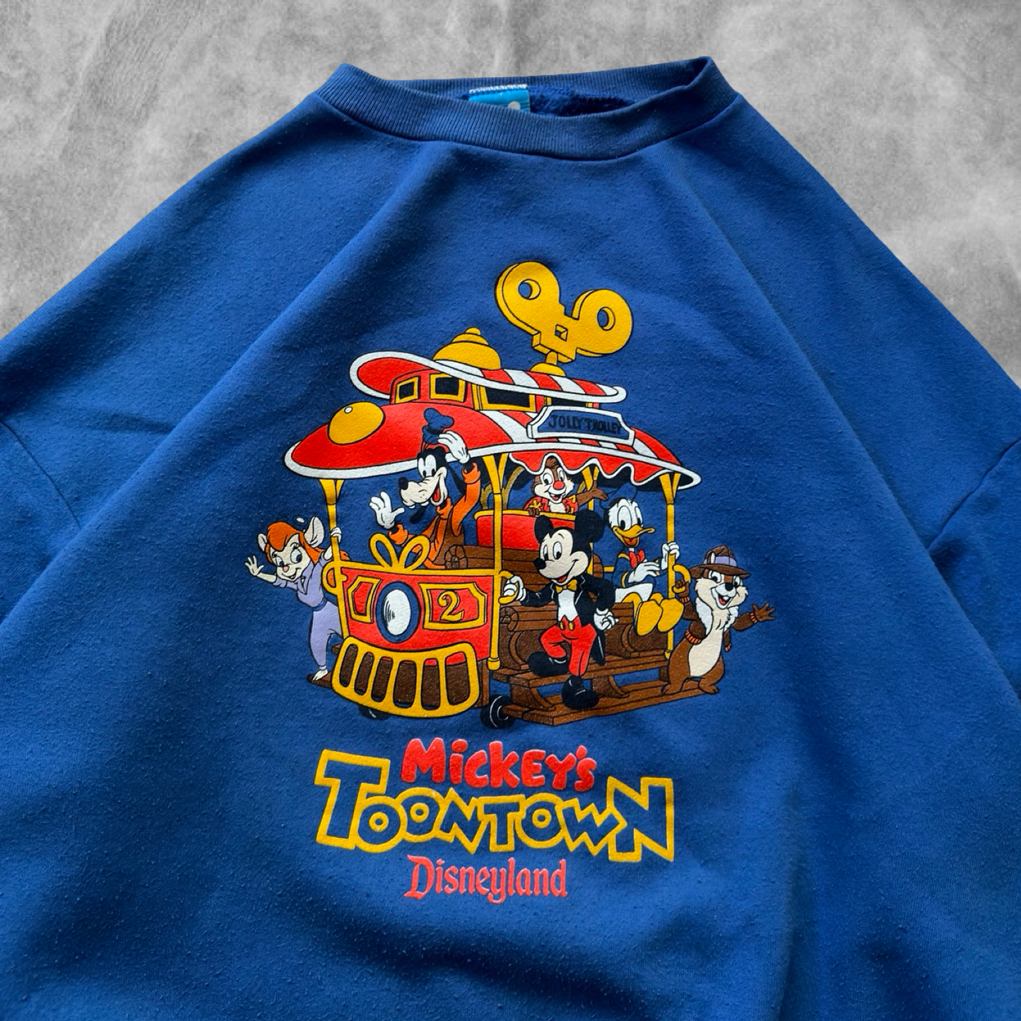 Blue Mickey’s ToonTown Sweatshirt 1990s (XL)