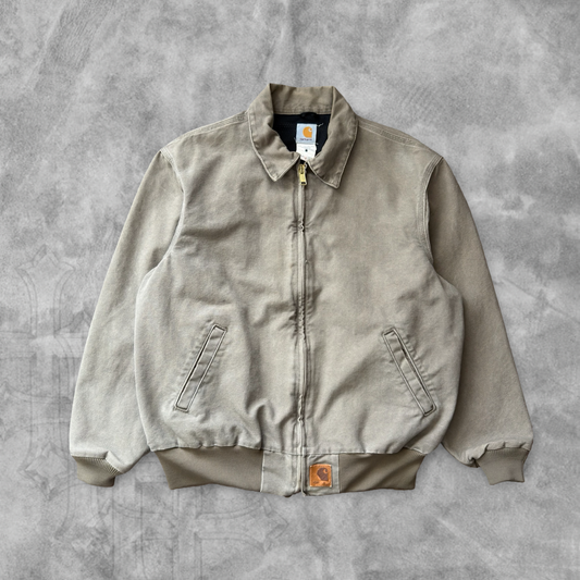 Grey Carhartt Santa Fe Jacket 1990s (XL)