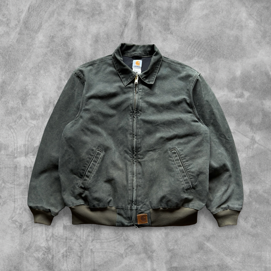 Moss Green Carhartt Santa Fe Jacket 1990s (XL)