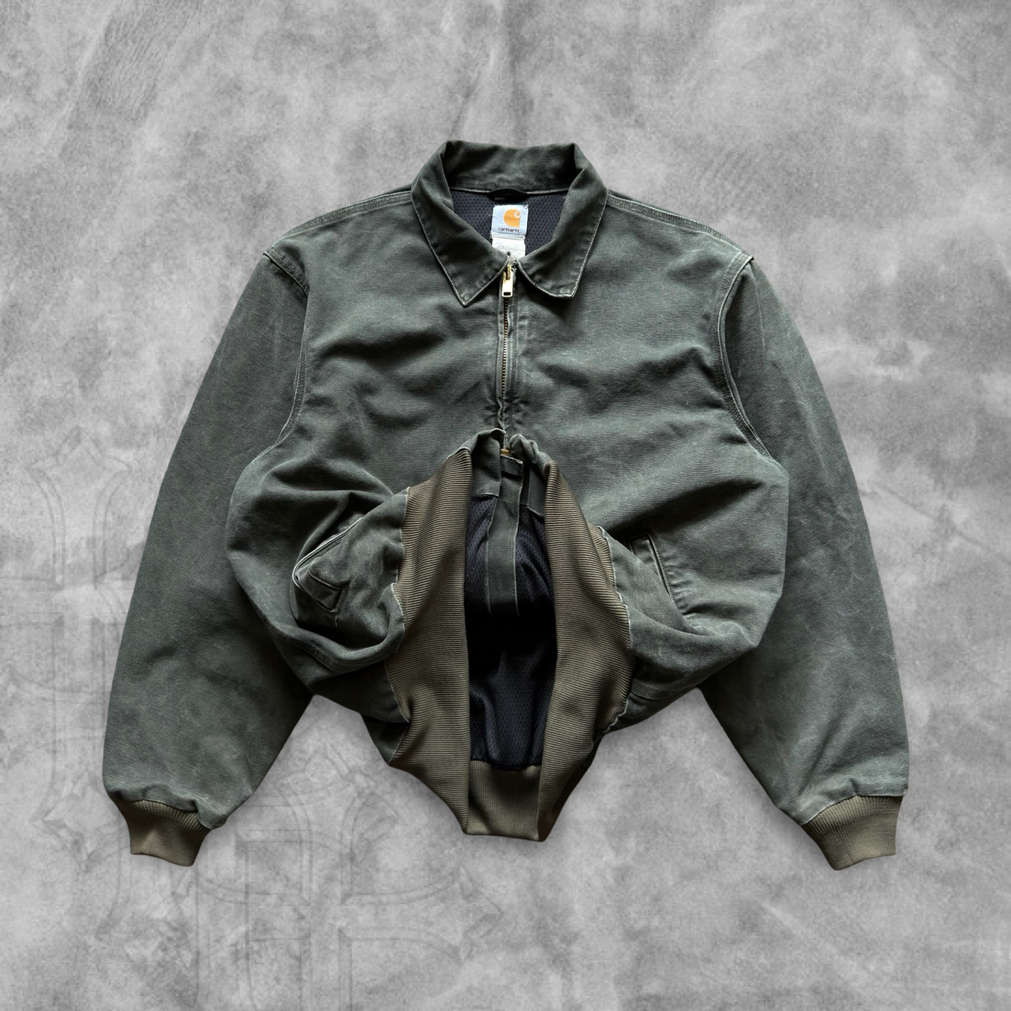 Moss Green Carhartt Santa Fe Jacket 1990s (XL)