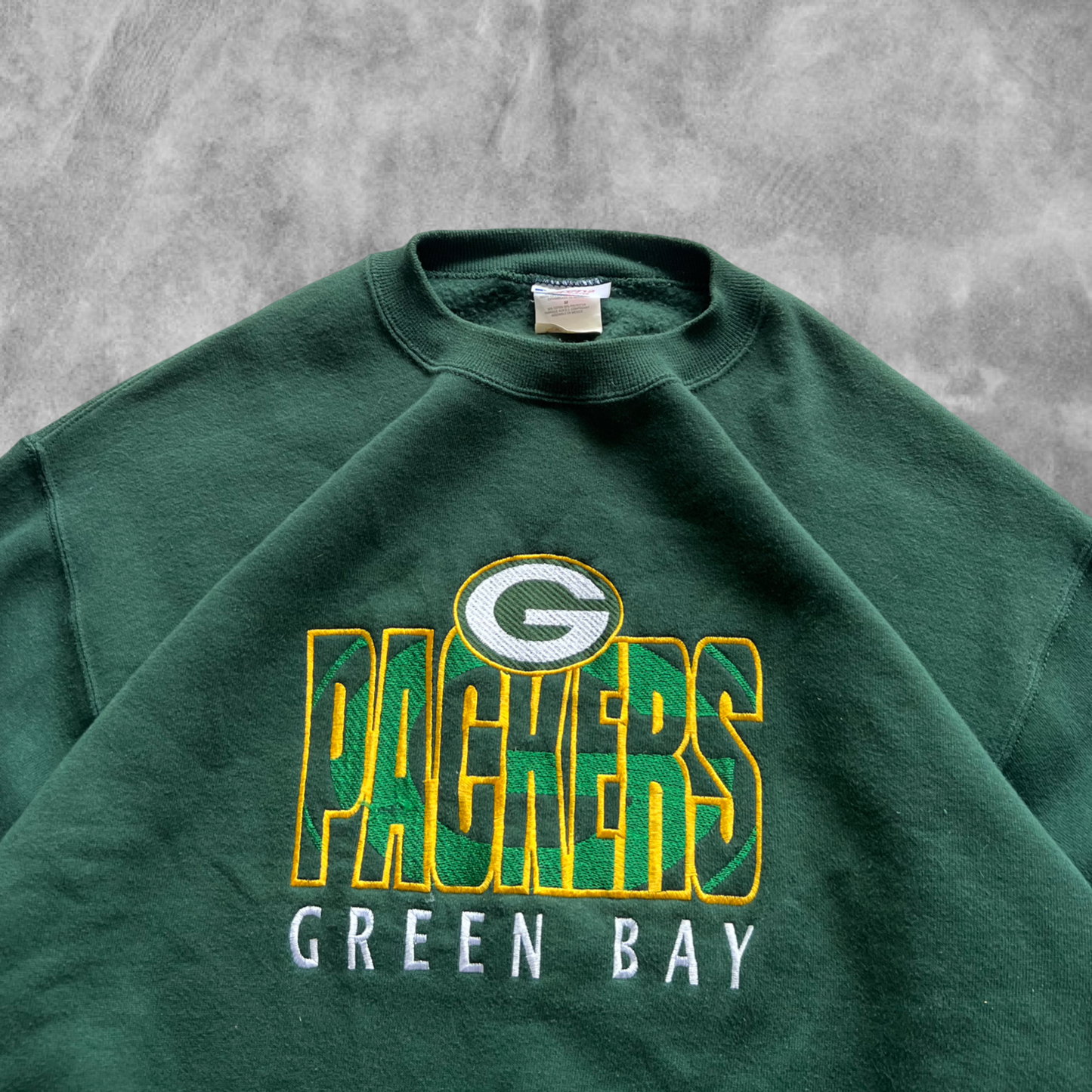 Forrest Green Green Bay Packers Sweatshirt 1990s (M)