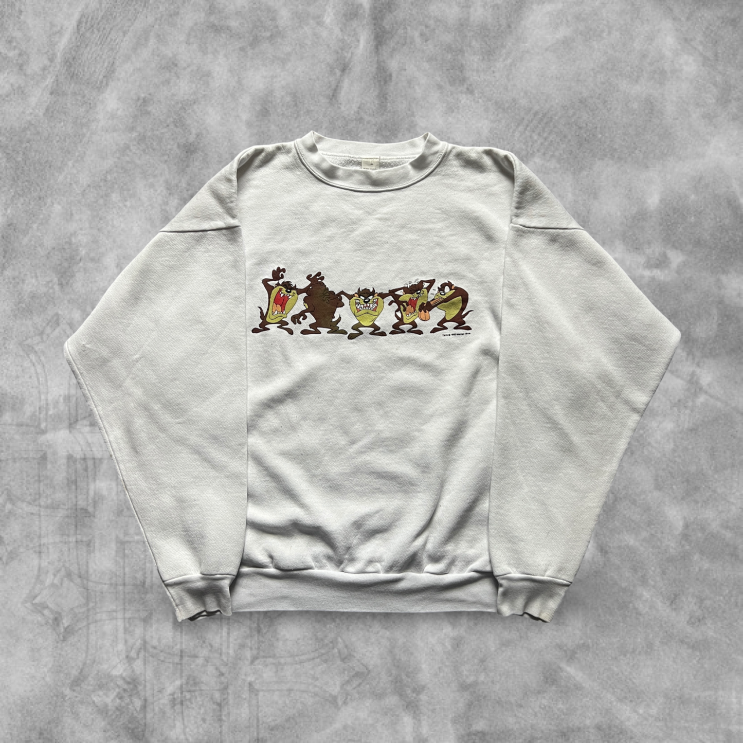 White Tasmanian Devil Sweatshirt 1993 (XL)
