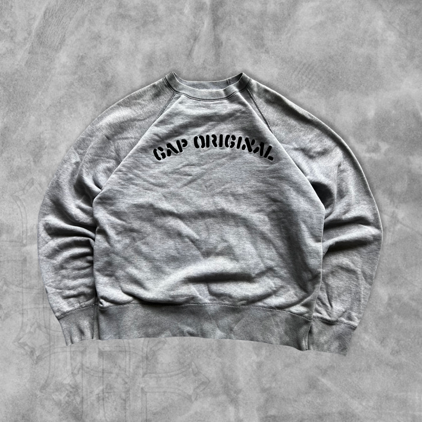 Grey Gap Original Sweatshirt 1990s (L)