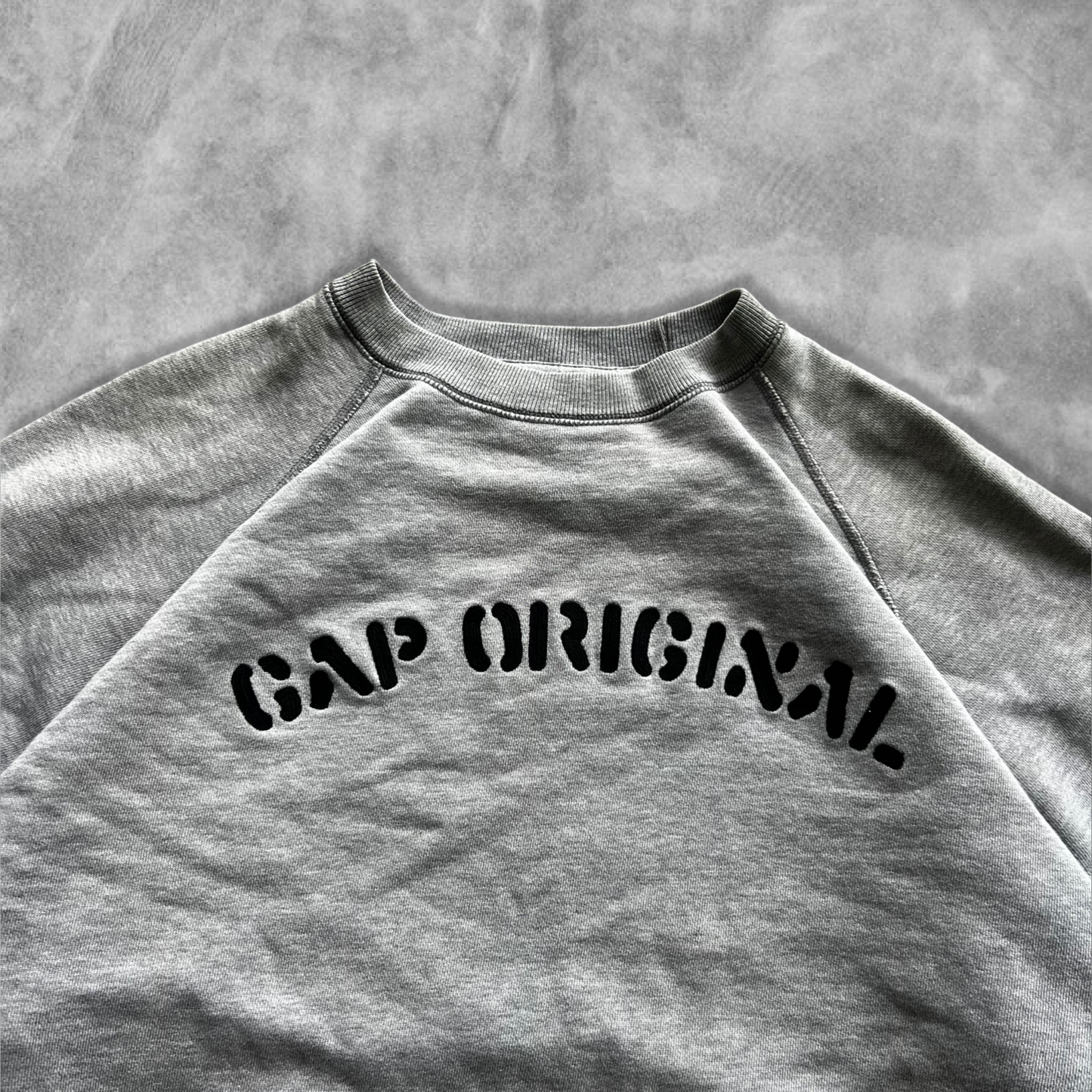 Grey Gap Original Sweatshirt 1990s (L)