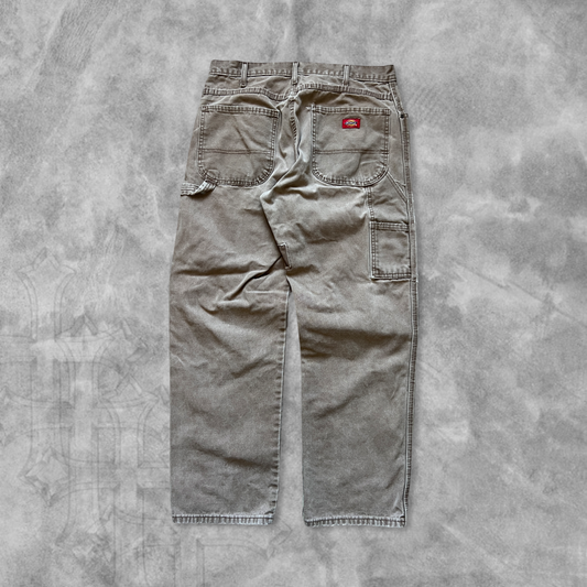 Faded Brown Dickies Carpenter Pants 1990s (34x30)