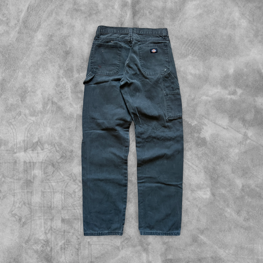 Faded Black Dickie Carpenter Pants 1990s (30x33)