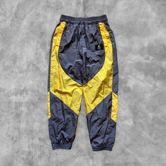 Brown/Yellow Jordan Track Pants 1990s (L)