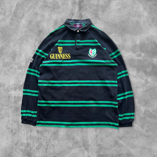 Black Ireland Guinness Rugby Shirt 1990s (XL)