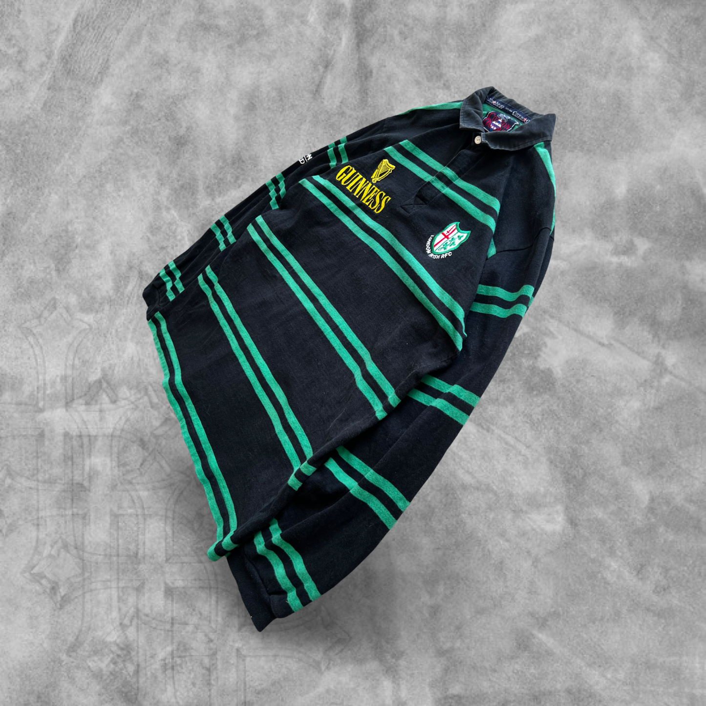 Black Ireland Guinness Rugby Shirt 1990s (XL)