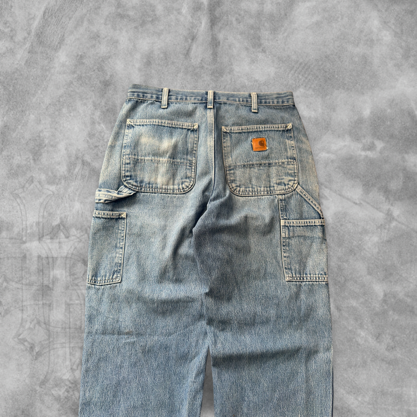 Denim Carhartt Carpenter Pants 2000s (32x30)