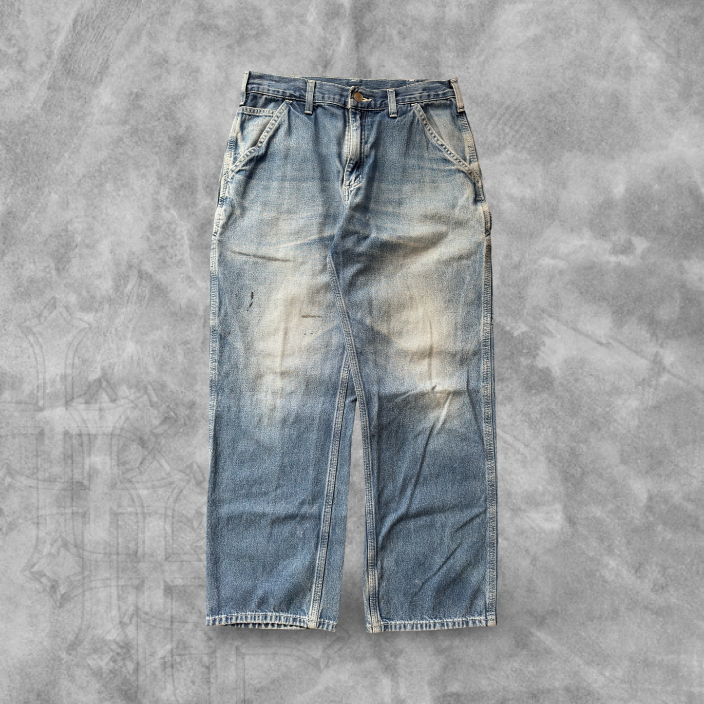 Denim Carhartt Carpenter Pants 2000s (32x30)