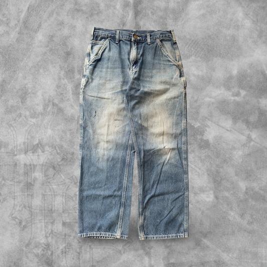 Denim Carhartt Carpenter Pants 2000s (32x30)