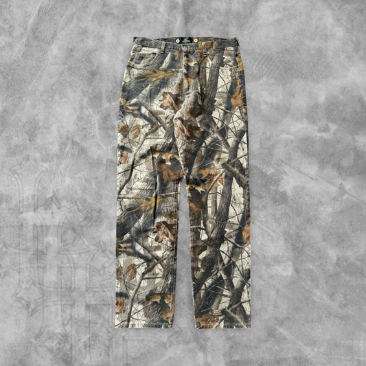 Realtree Camo Denim Redhead Jeans 1990s (36x34)