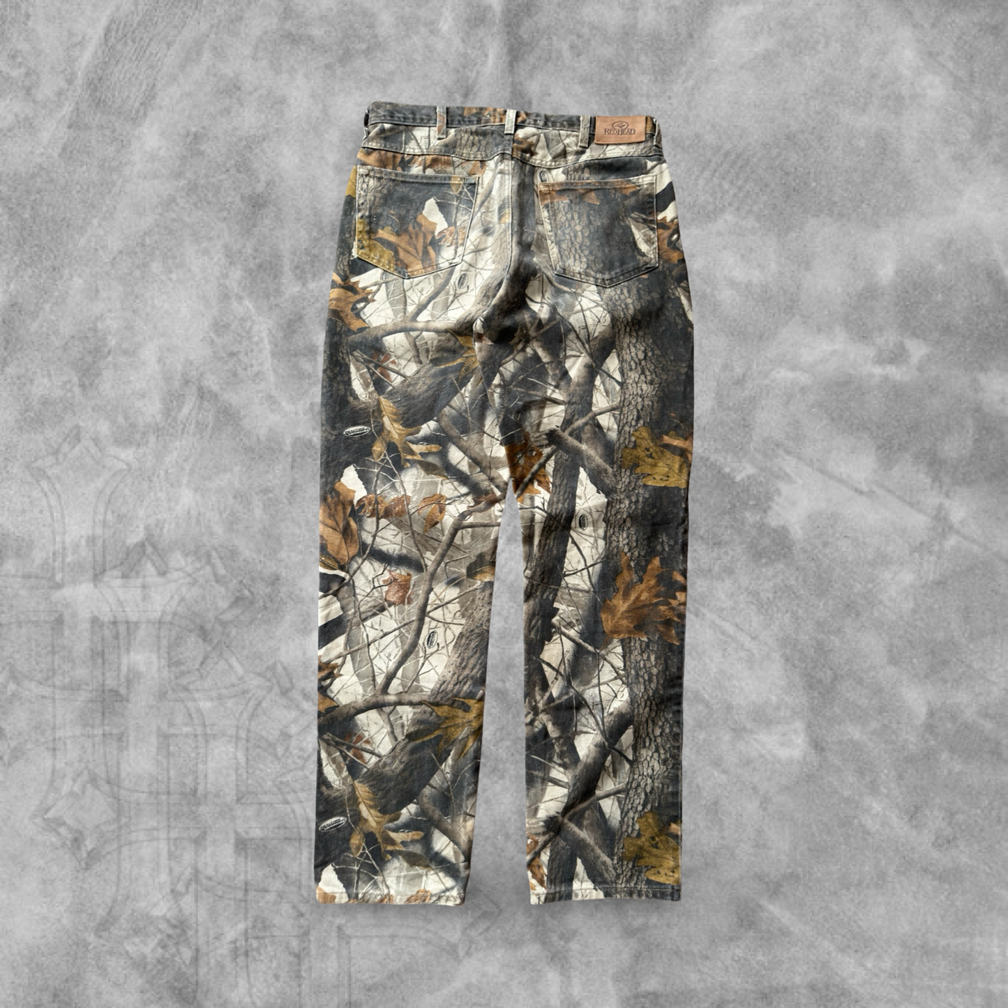 Realtree Camo Denim Redhead Jeans 1990s (36x34)