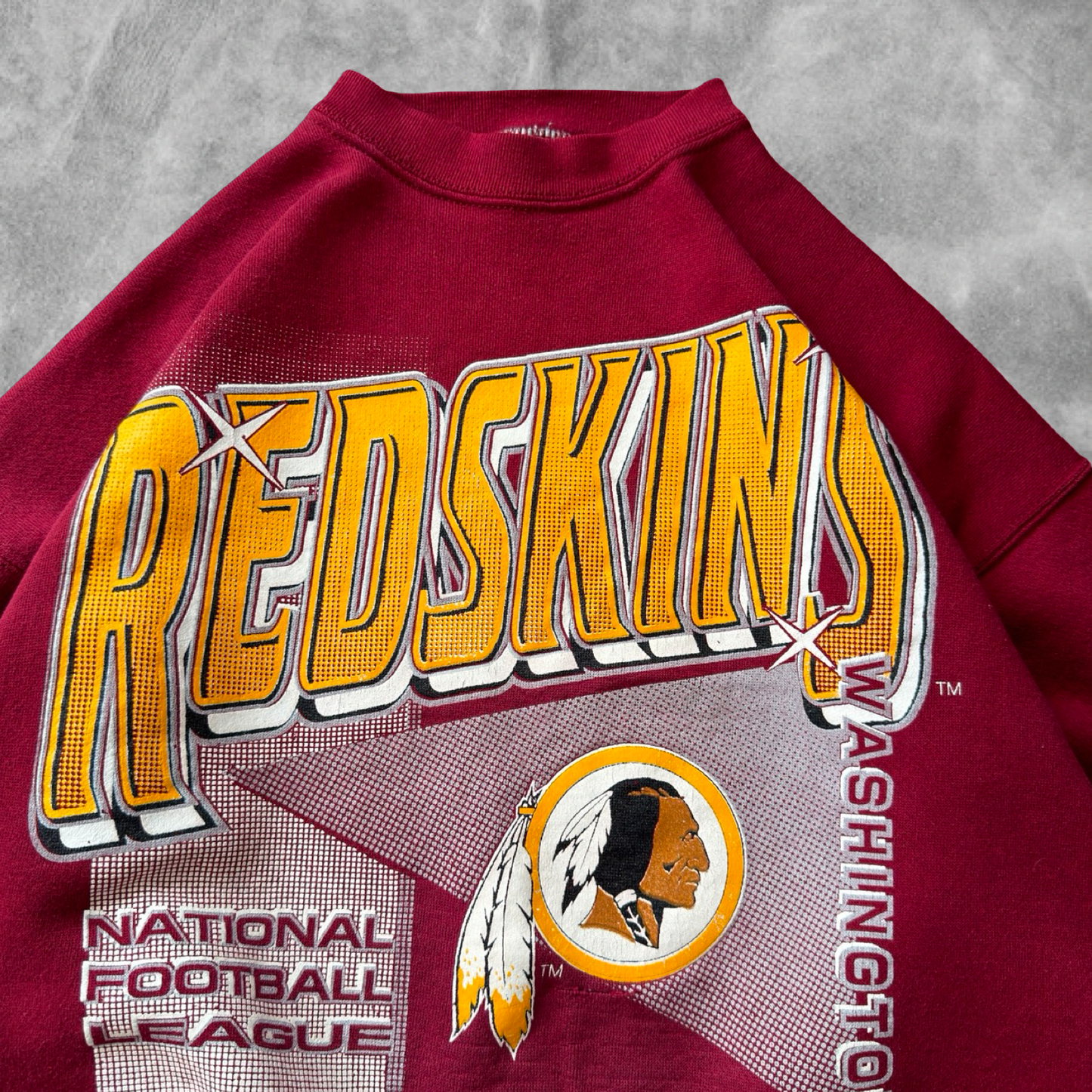 Maroon Washington Redskins Sweatshirt 1990s (L)