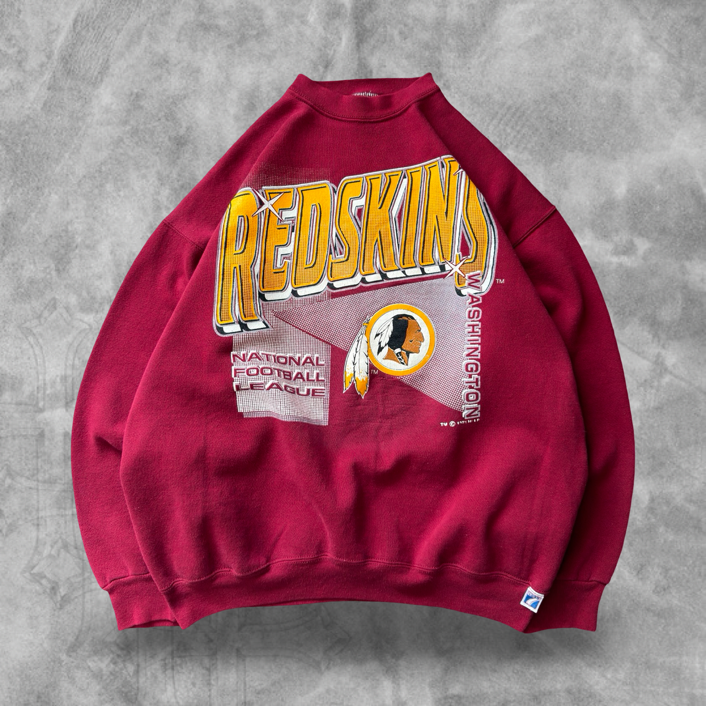 Maroon Washington Redskins Sweatshirt 1990s (L)