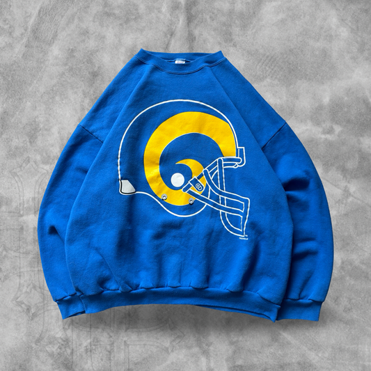 Blue Los Angeles Rams Sweatshirt 1990s (XL)