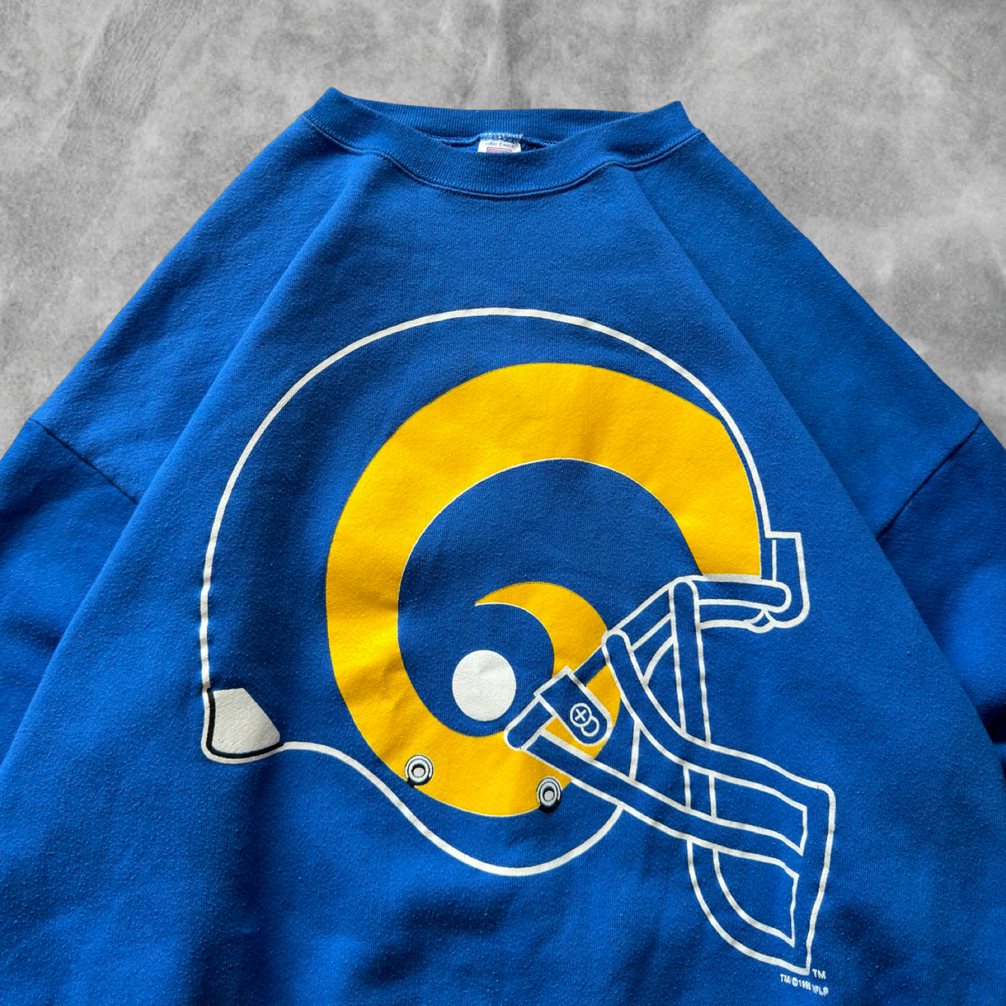 Blue Los Angeles Rams Sweatshirt 1990s (XL)