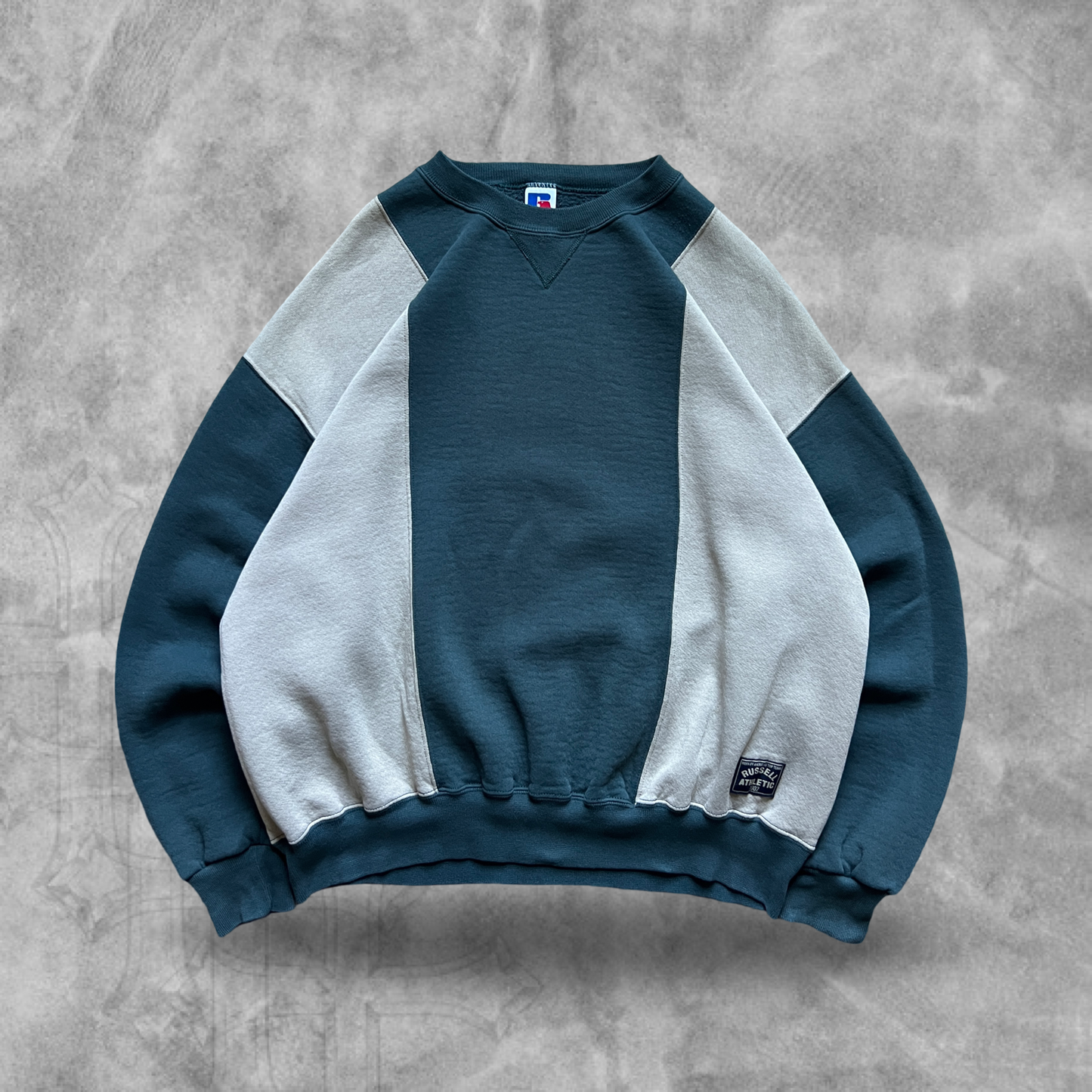 Colorblock Russell Athletic Sweatshirt 1990s (L)