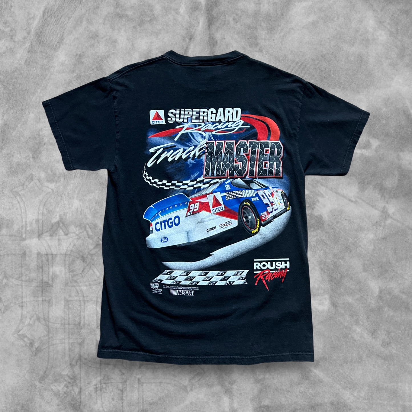 Black Jeff Burton Track Master Shirt 1990s (L)