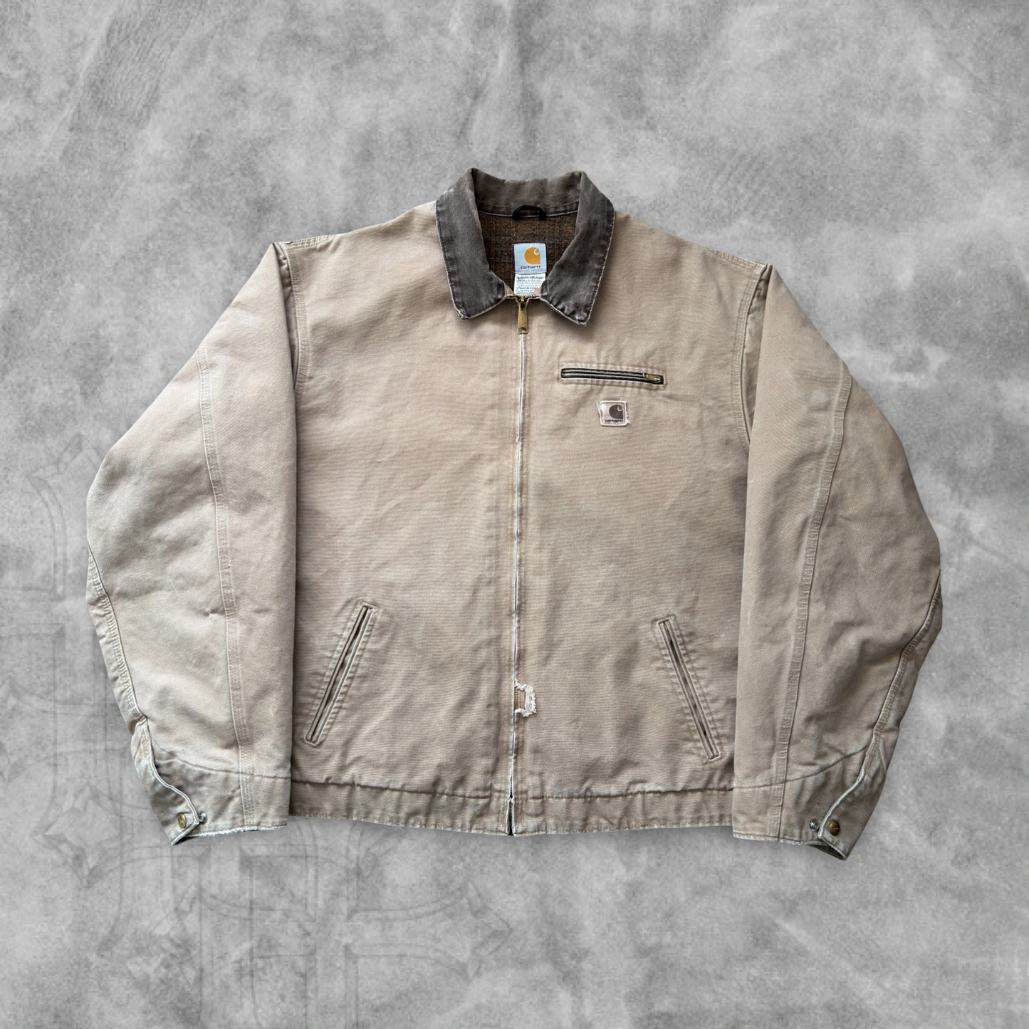 Tan Carhartt Detroit Jacket 2000s (XXL)