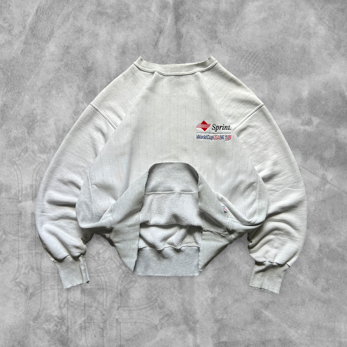 White Pinstripe World Cup Sweatshirt 1994 (XL)