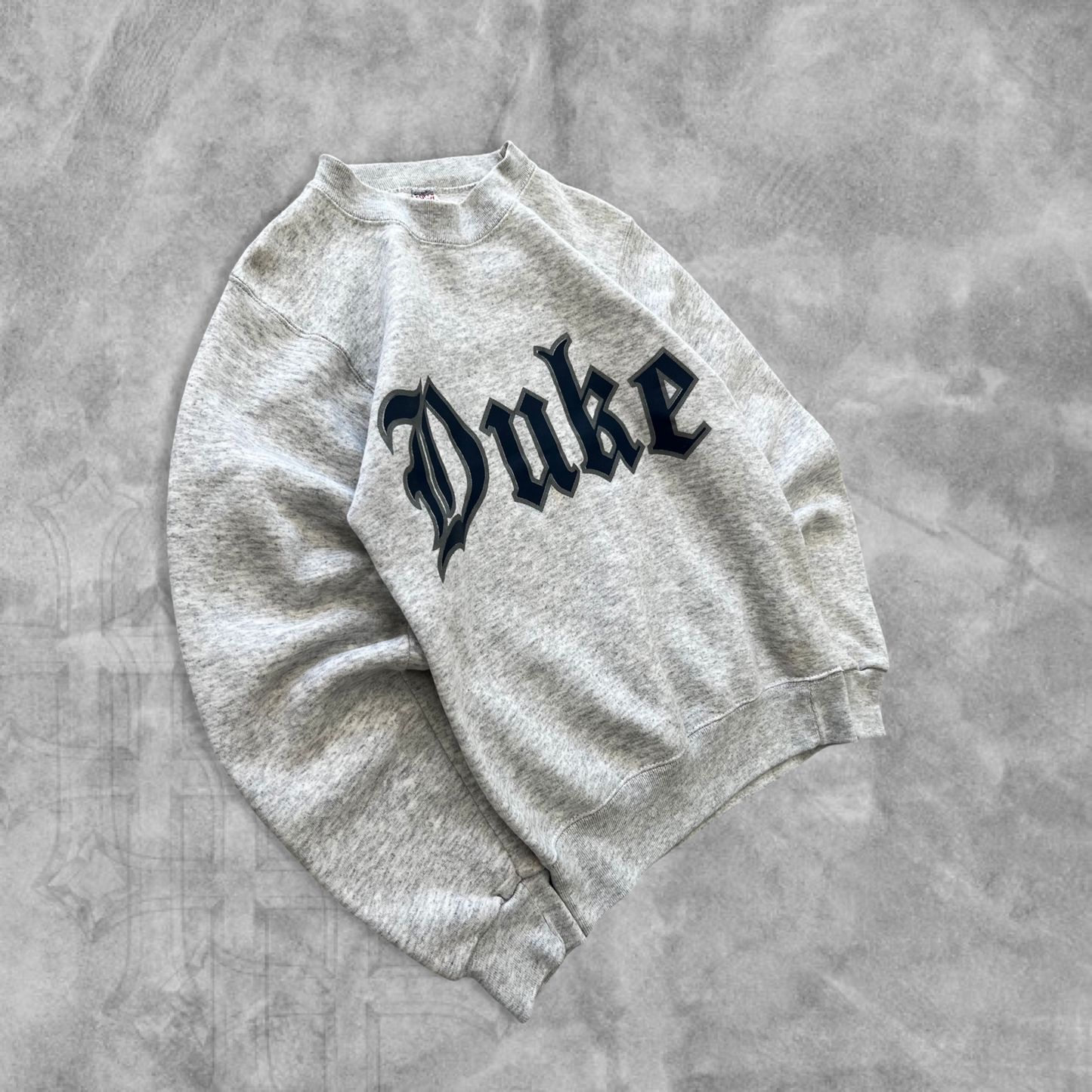 Grey Duke University Sweatshirt 1990s (S)