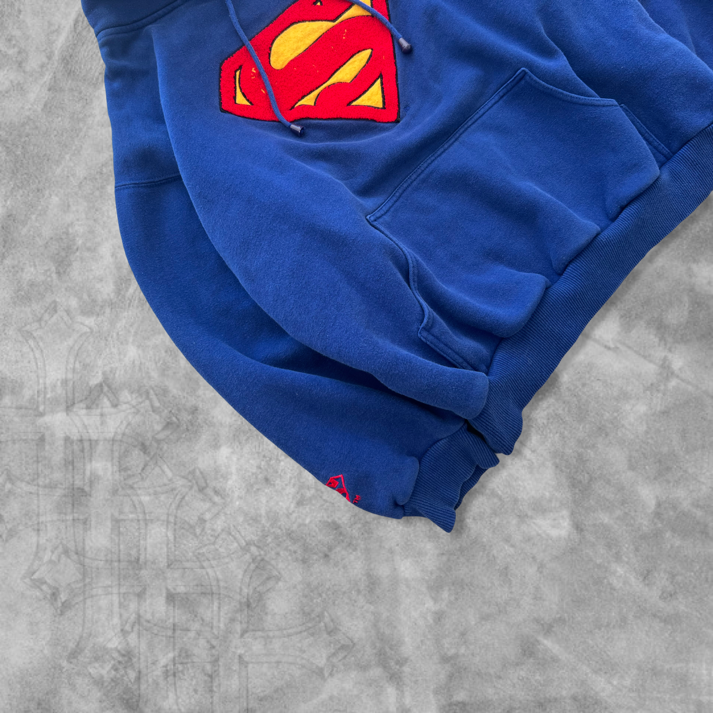 Royal Blue Superman Hoodie 2001 (L)