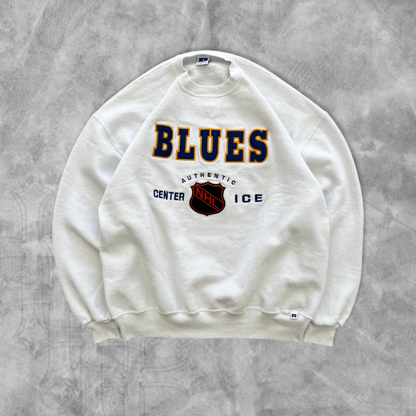 White Saint Louis Blues Sweatshirt 1990s (L)