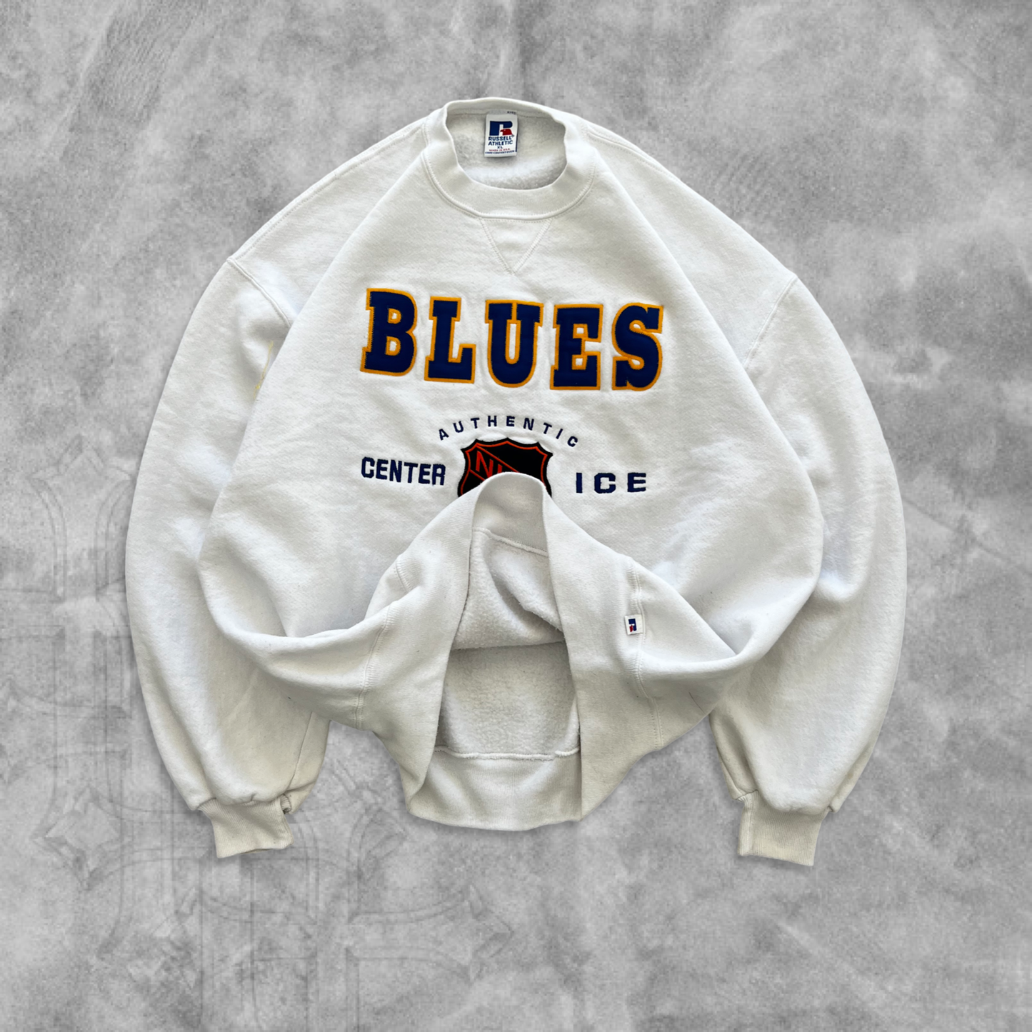 White Saint Louis Blues Sweatshirt 1990s (L)