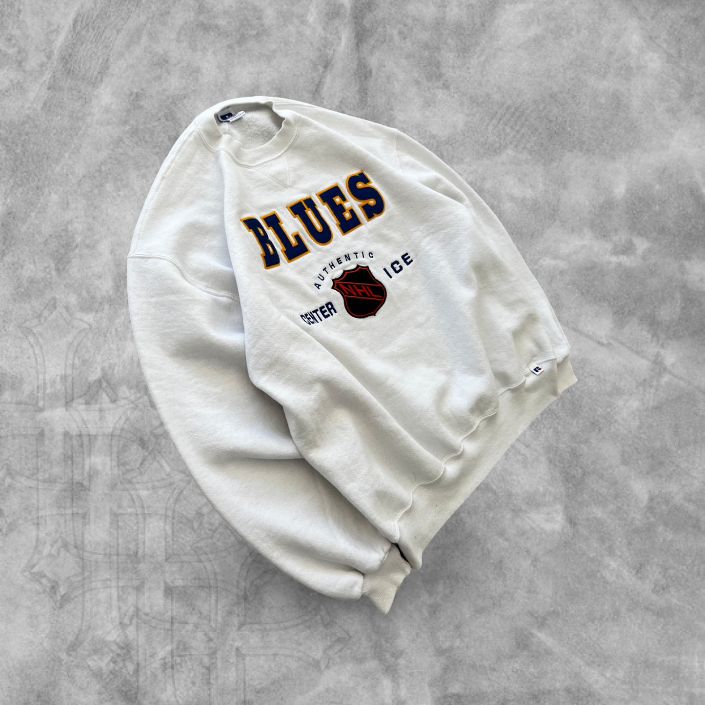 White Saint Louis Blues Sweatshirt 1990s (L)