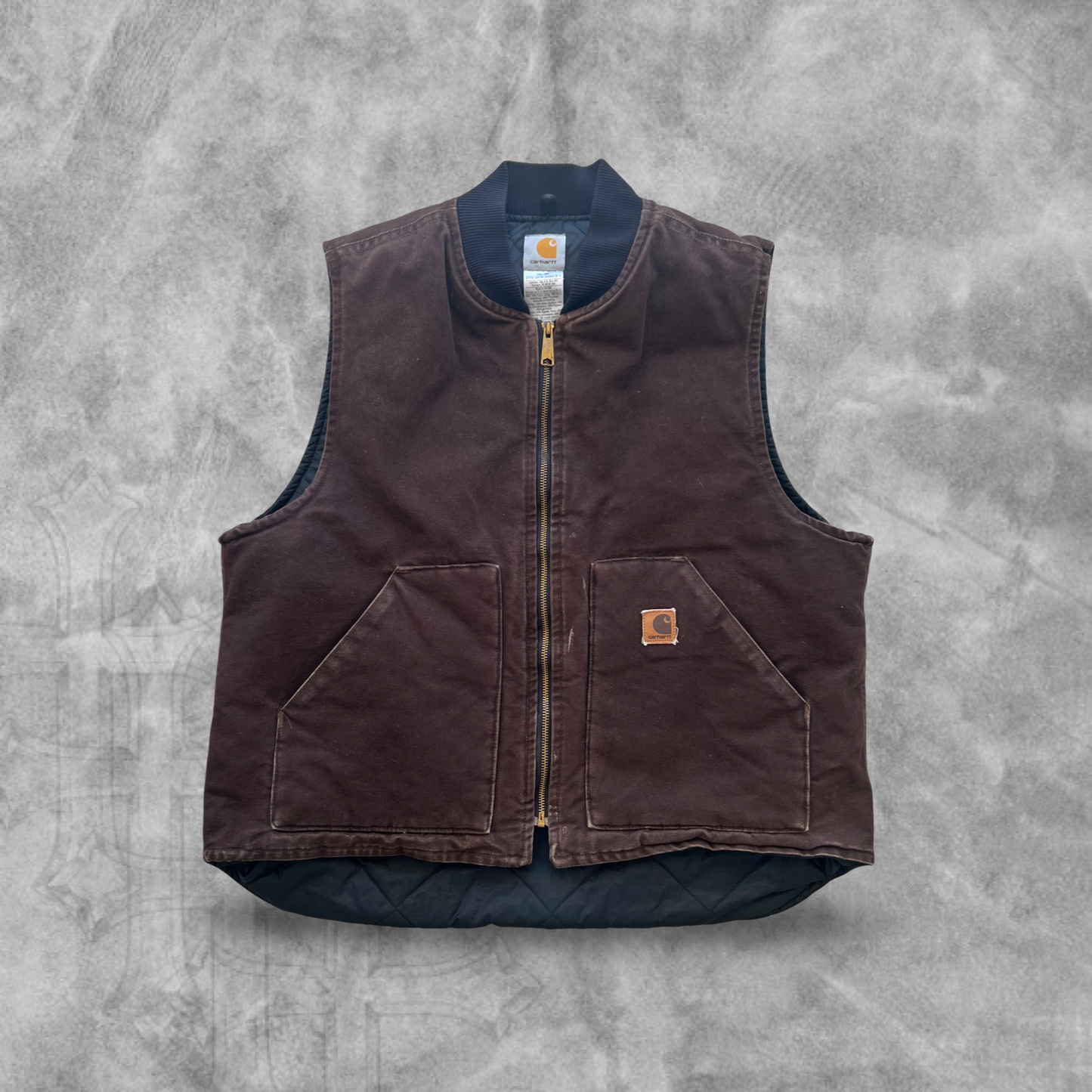 Mocha Brown Carhartt Vest 2004 (XL)