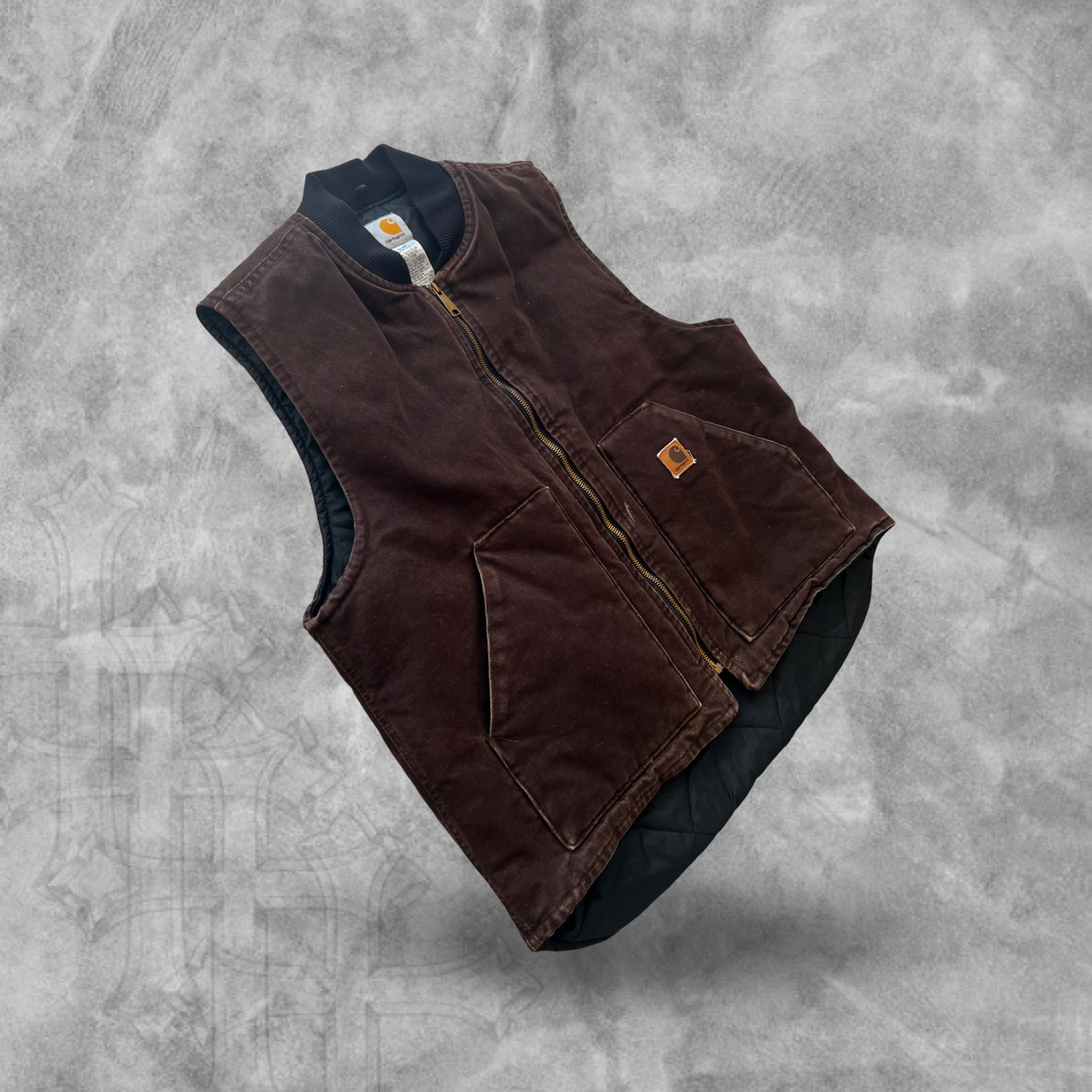 Mocha Brown Carhartt Vest 2004 (XL)