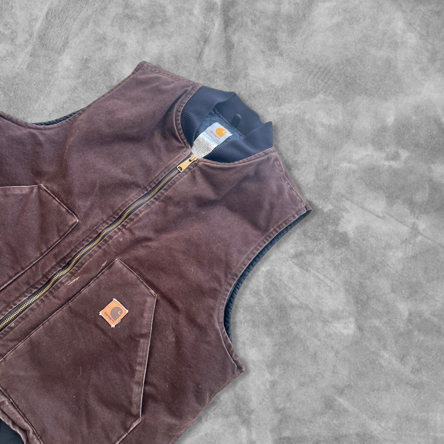 Mocha Brown Carhartt Vest 2004 (XL)