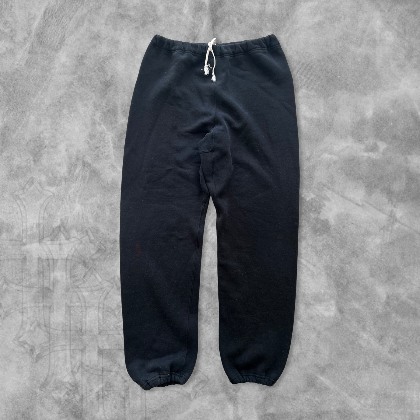 Black Russell Athletic Sweatpants 1990s (L)