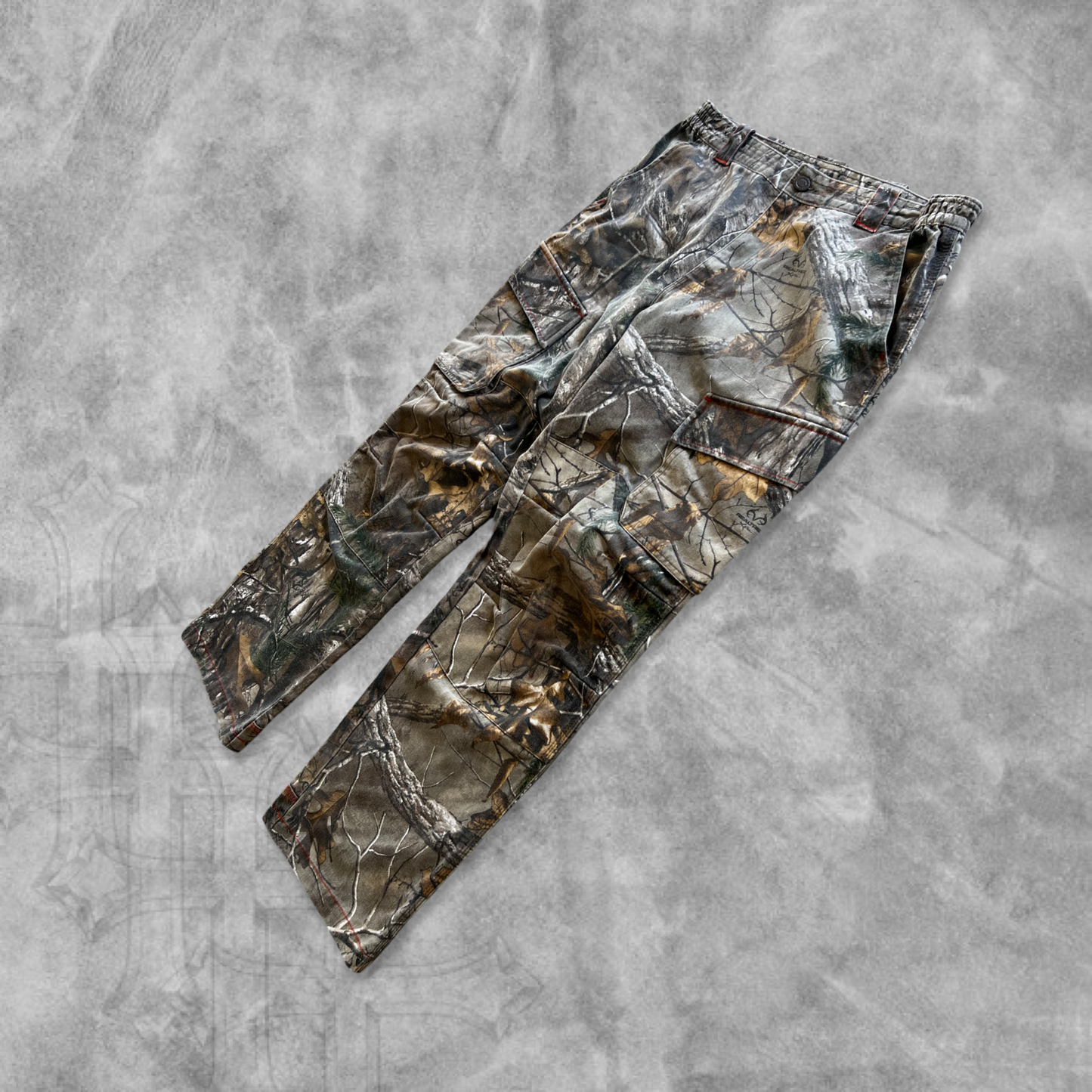 Realtree Camo Double Knee Cargo Pants 2000s (36x32)