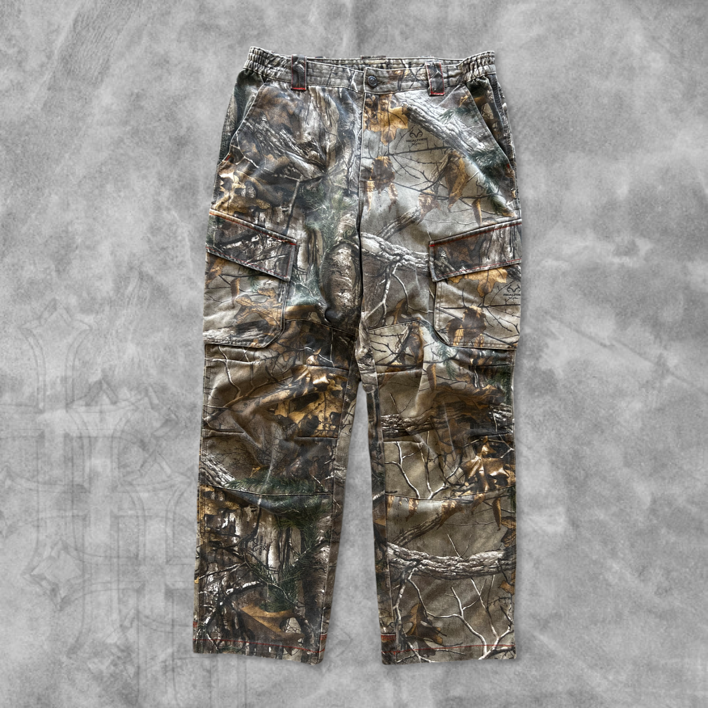 Realtree Camo Double Knee Cargo Pants 2000s (36x32)