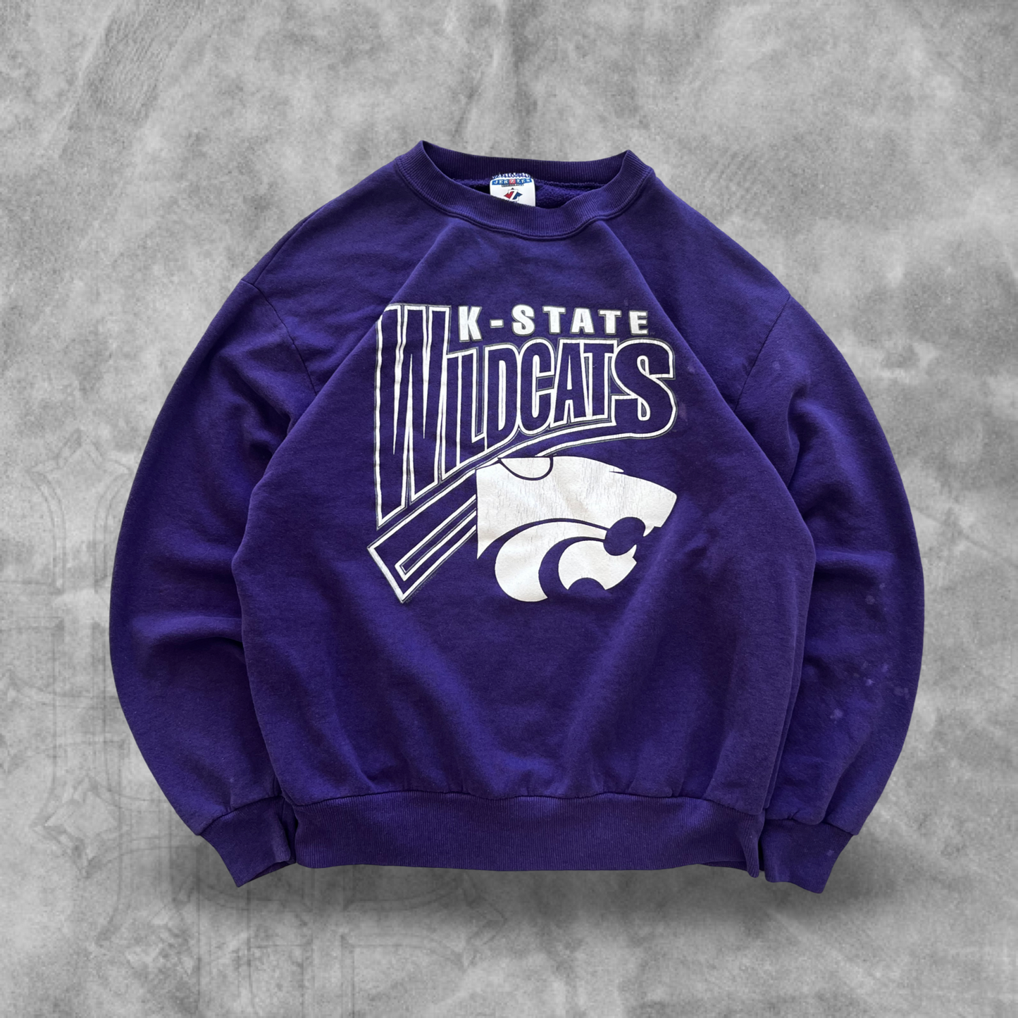 Purple Kansas State Wildcats Sweatshirt 1990s (M)