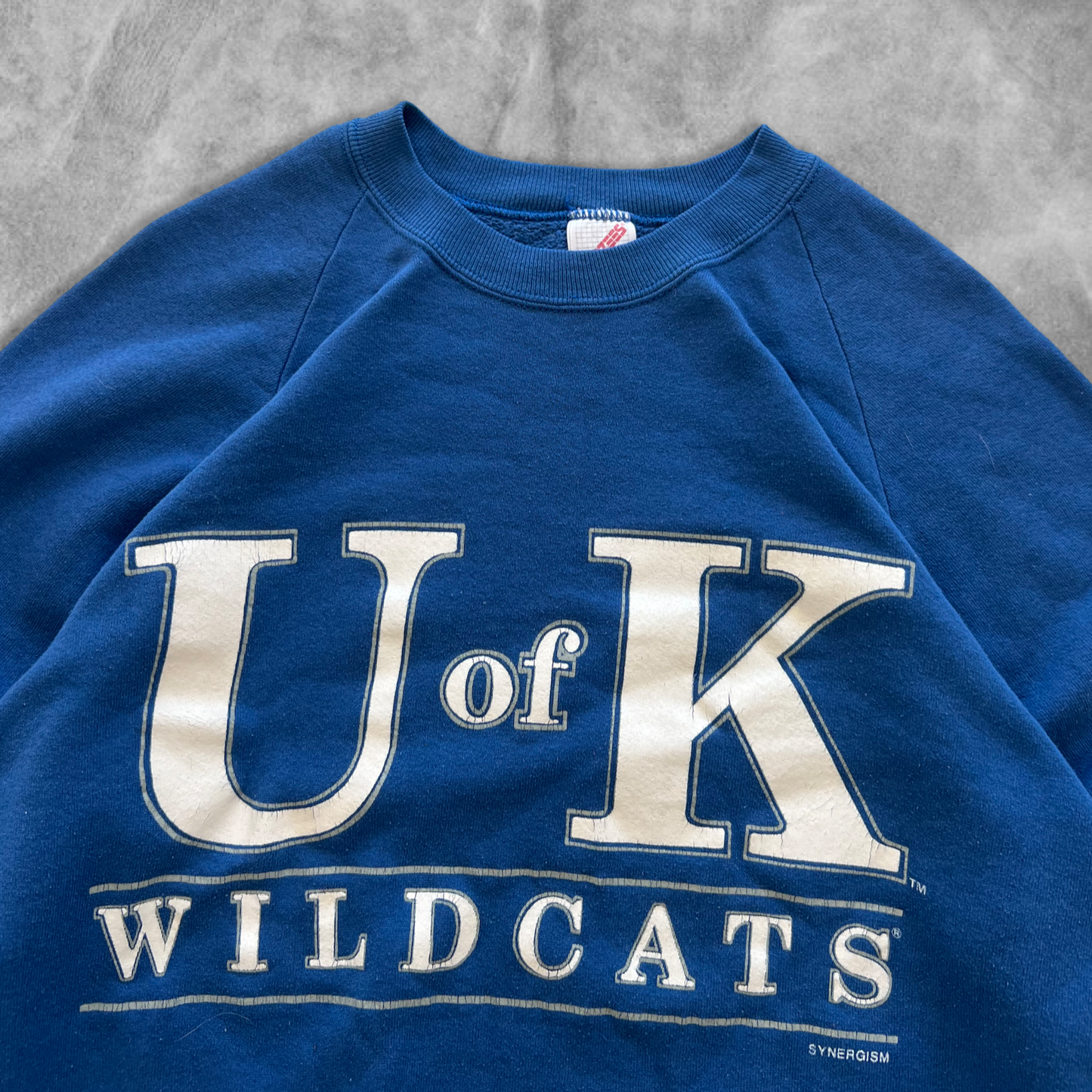 Faded Blue University of Kentucky Sweatshirt 1990s (L)